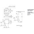 Rubyquartz有源振蕩子,CO2520時鐘振蕩器,CO2520-12.000-25-50-TR晶振